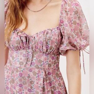 For Love & Lemons Simona Midi Dress